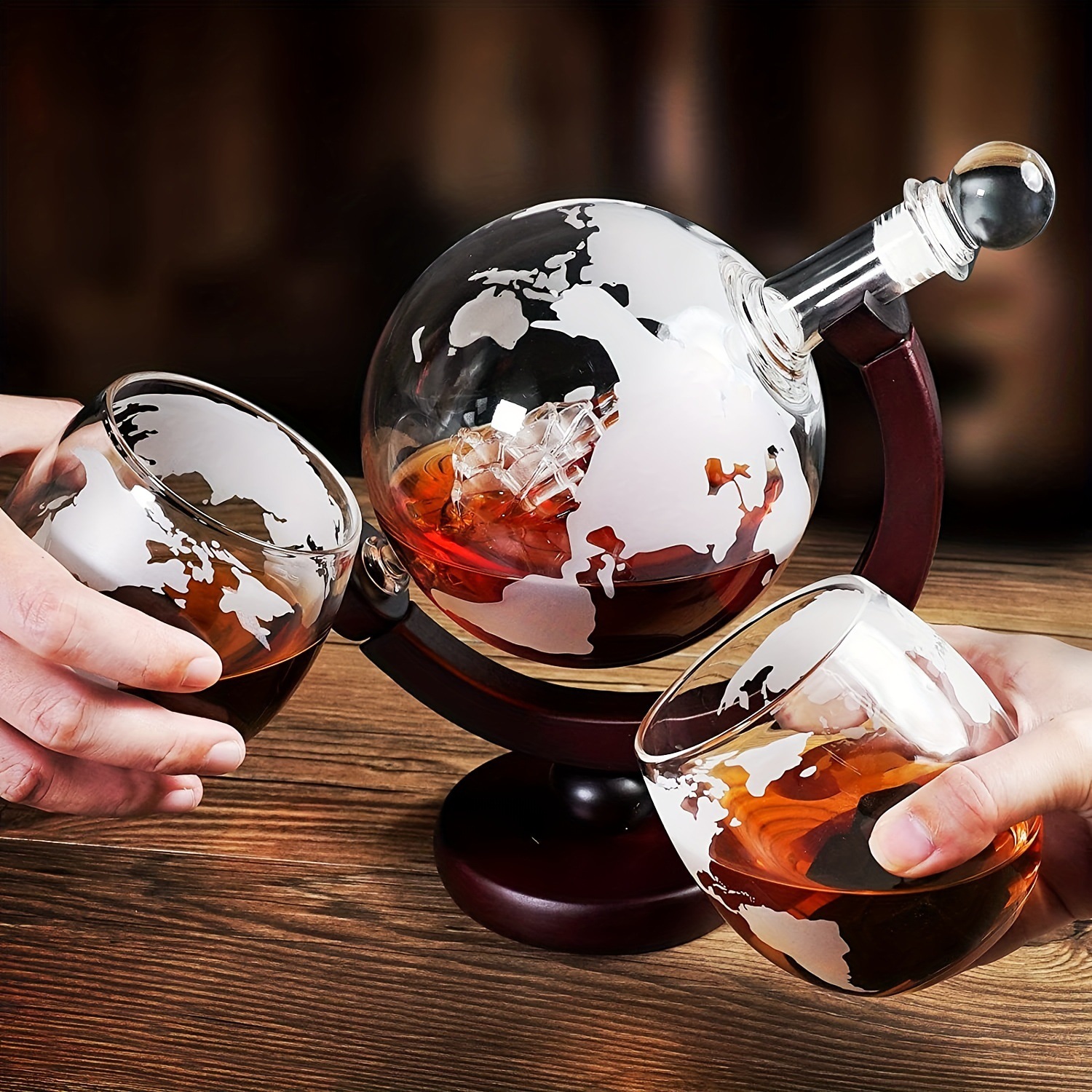 Creative Globe Decanter Set Ex - Decanter Globe Set reseña y precio
