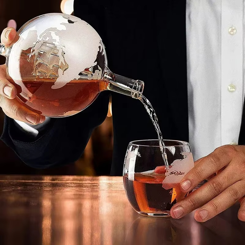 Creative Globe Decanter Set Ex - Decanter Globe Set reseña y precio