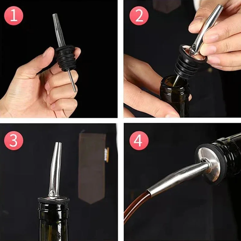Stainless Steel Wine Pourer Ol - Speed Pourer Cap reseña y precio