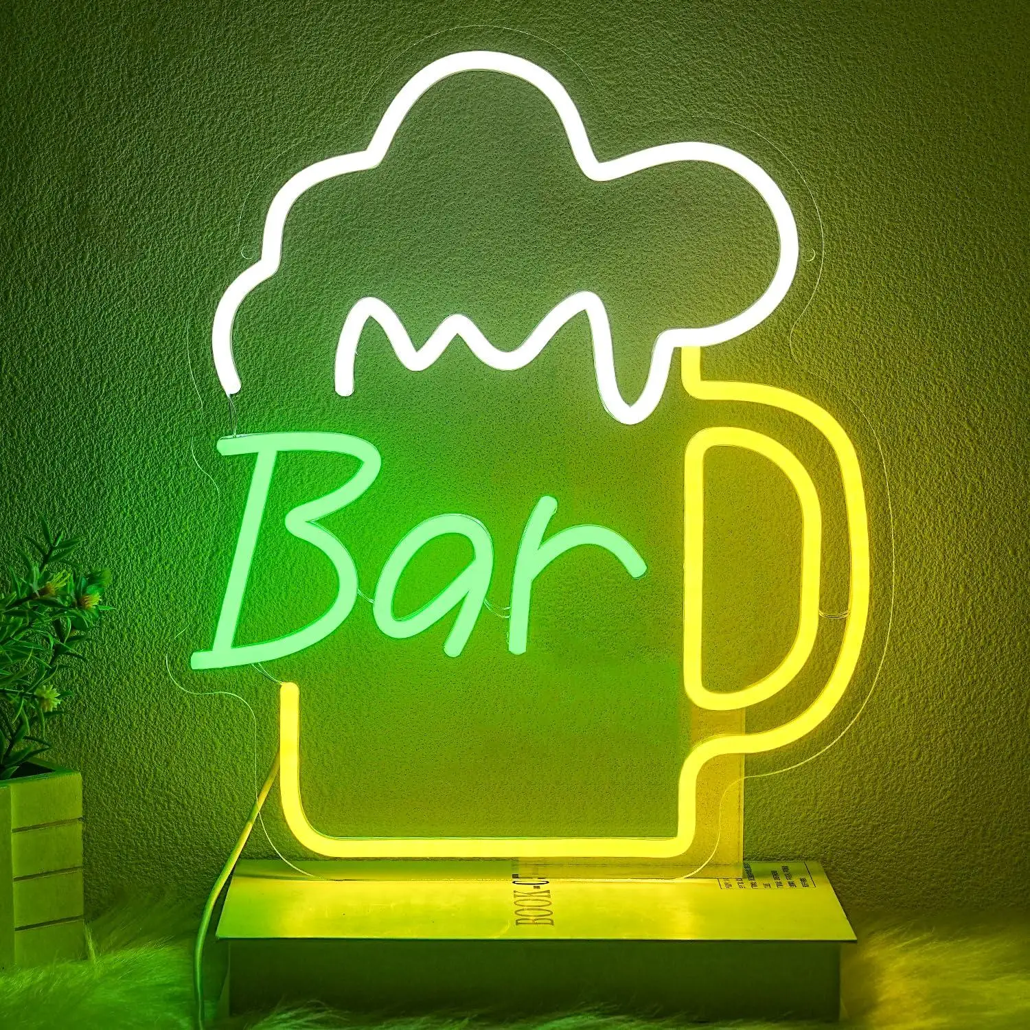 Beer Bar Neon Sign USB Dimmabl - Home Bar Signs reseña y precio