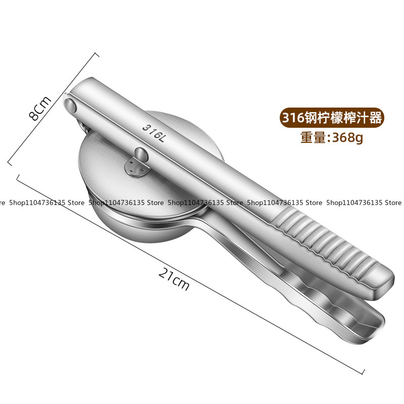 316 Stainless Steel Lemon Juic - Citrus Juicer Bar reseña y precio