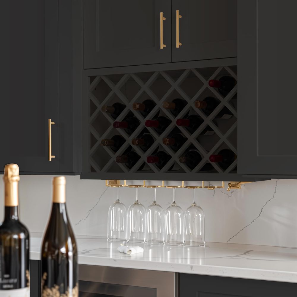 Style Wine Cabinet with Lattic - Home Bar And Cabinet reseña y precio