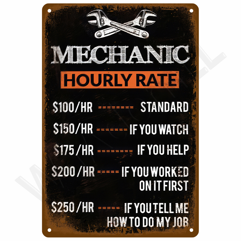 Vintage Metal Plate Tin Sign P - Home Bar Set reseña y precio