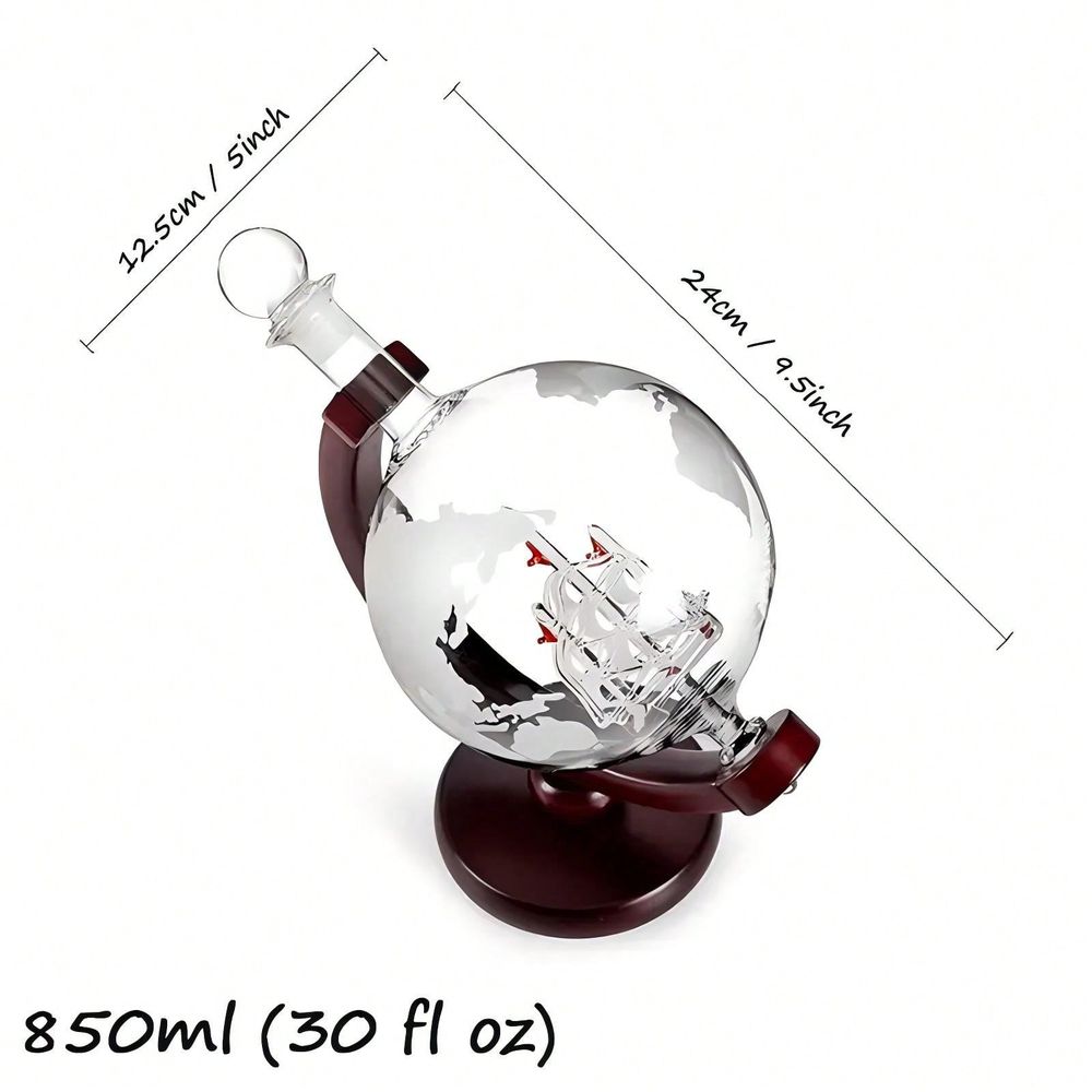 Decanter Sets For Men, Whiskey - Decanter Globe Set reseña y precio