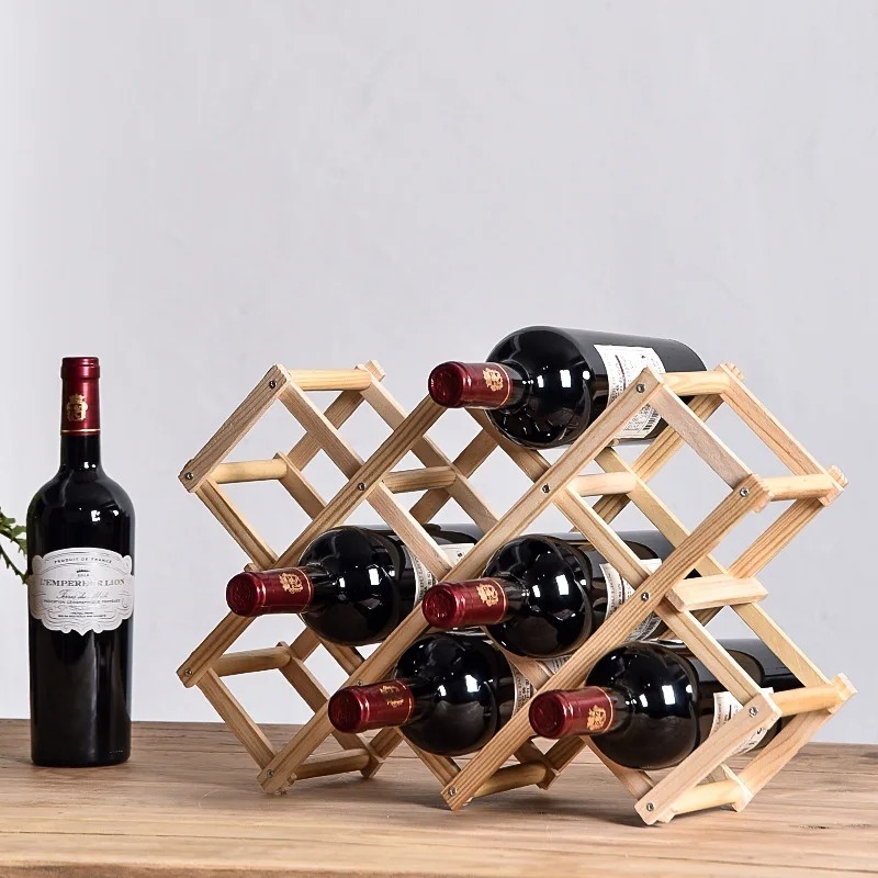 Stackable Wine Storage Shelves - Home Bar Shelves reseña y precio