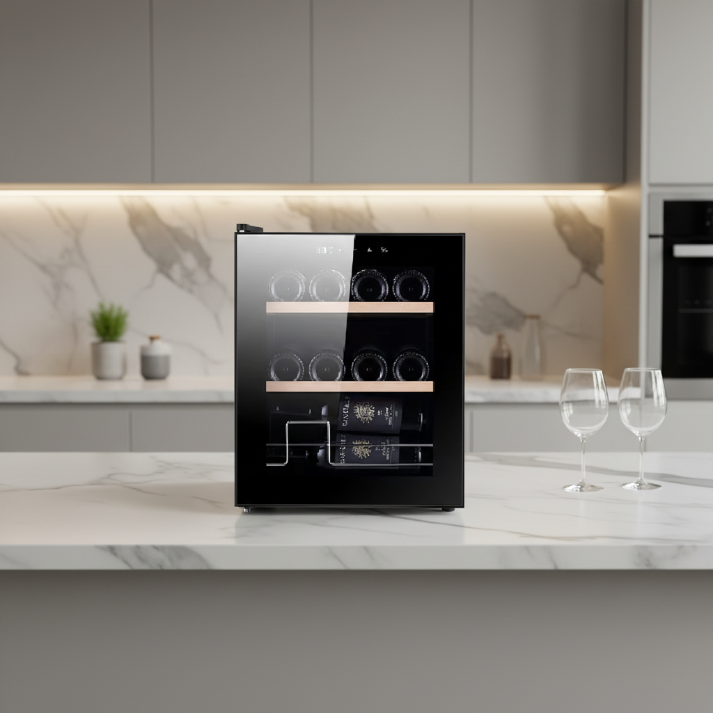 Mini bar Cooler Fridge Red Win - Home Bar And Cabinet reseña y precio