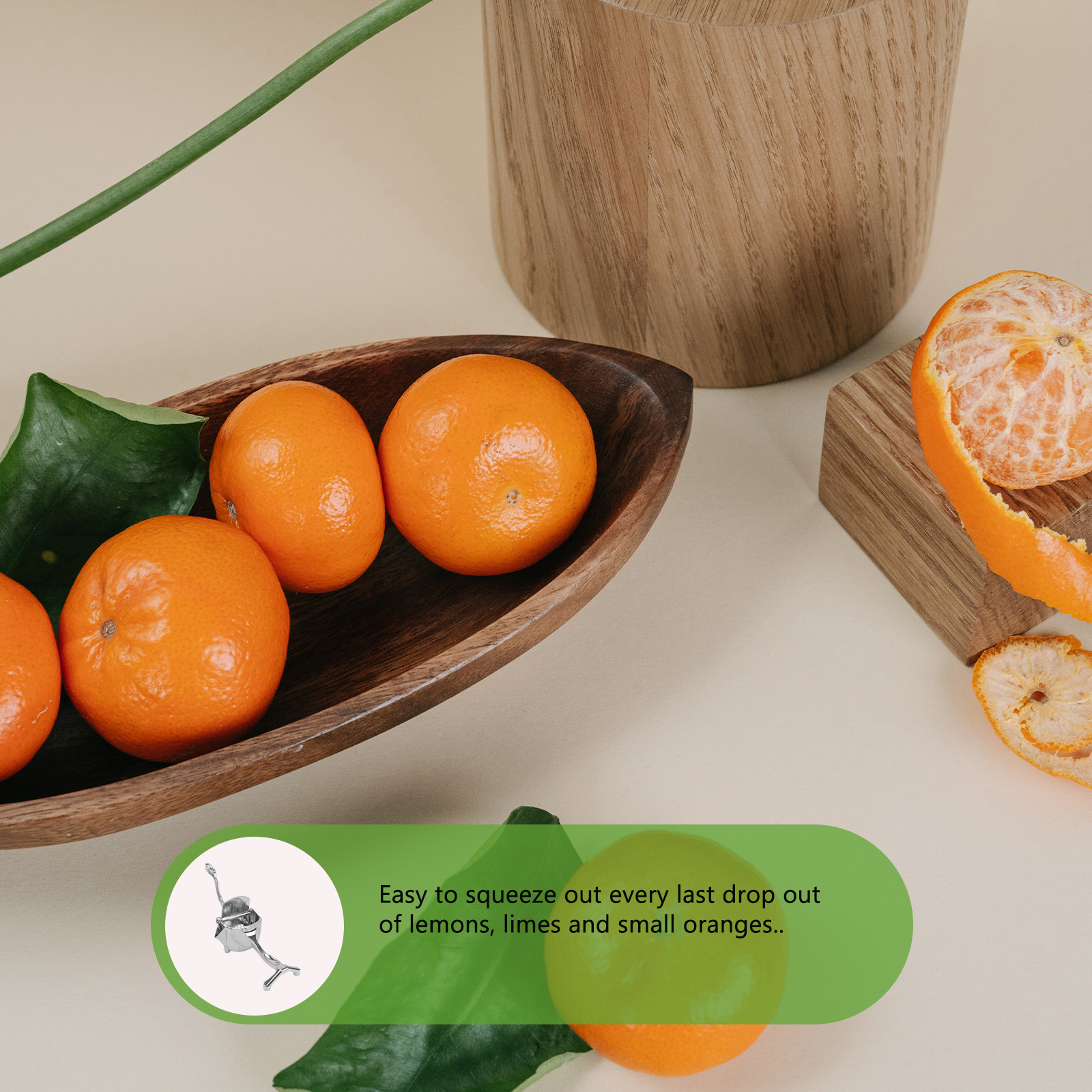 Manual Lemon Juicer Kitchen Sq - Citrus Juicer Bar reseña y precio