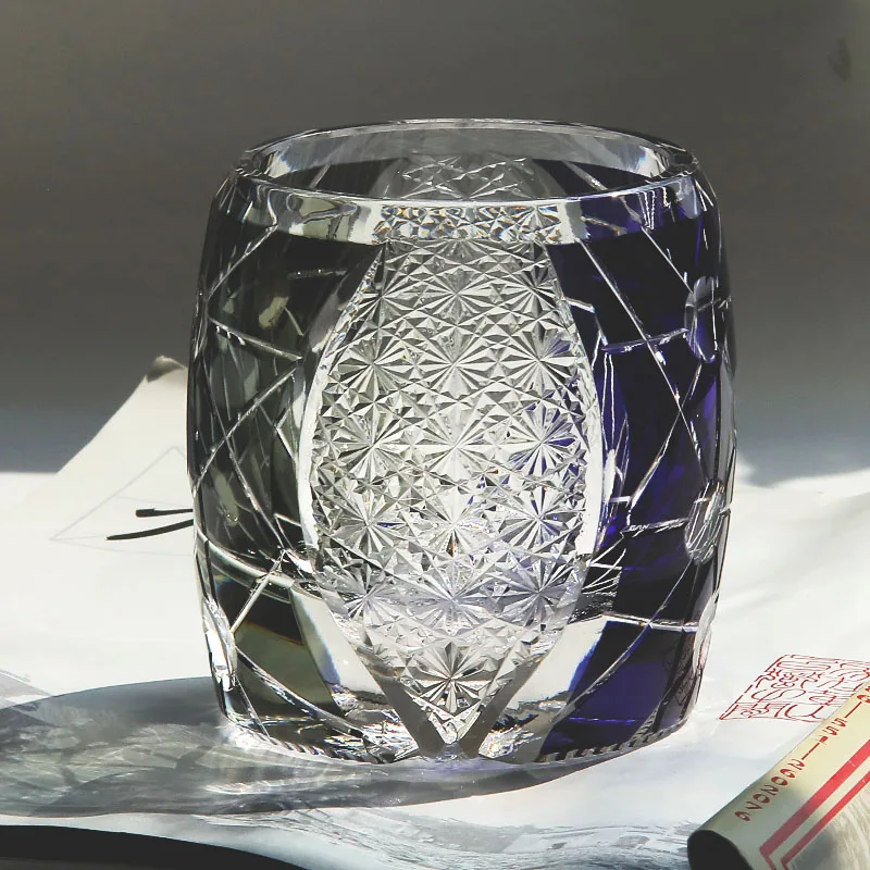 9.5 oz Heavy Edo Kiriko Tyle W - Old Fashioned Glass reseña y precio
