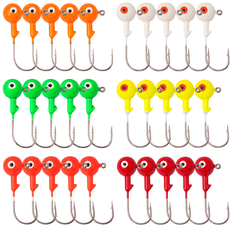 60Pcs/bag Lead Jig Heads Fishi - Jigger Double Sided reseña y precio