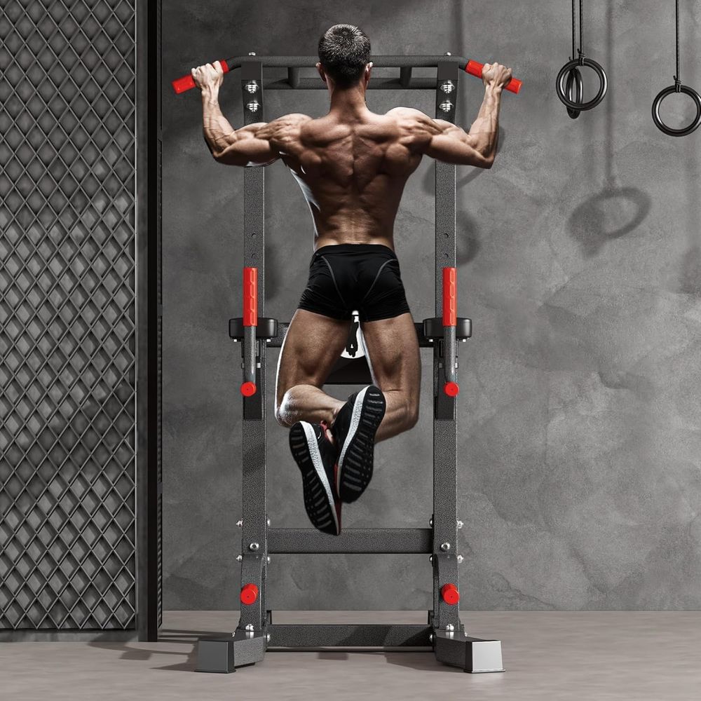 Power Tower Pull Up Bar Dip St - Home Bar Stand reseña y precio