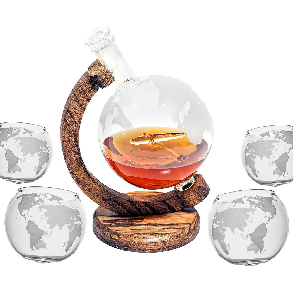 Submarine Decanter Set, Globe  - Decanter Globe Set reseña y precio