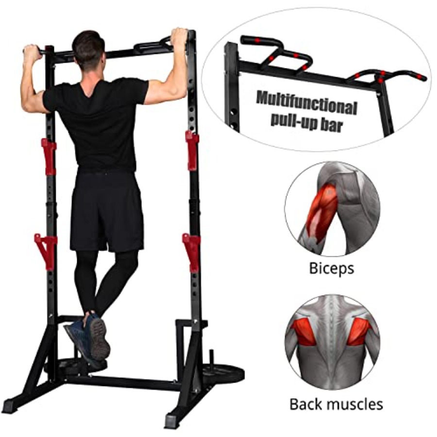 Home gym power rack with pull- - Home Bar Stand reseña y precio