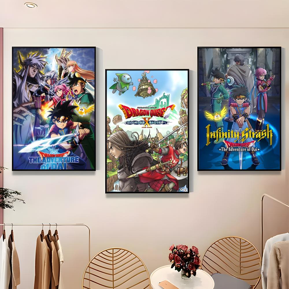 Game D-Dragon Quest Series Pos - Home Bar And Theater reseña y precio