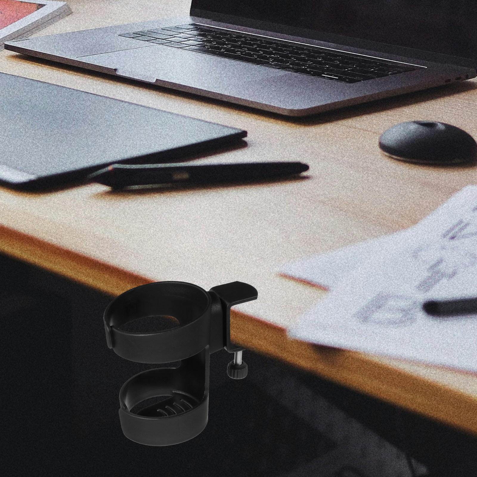 Desk Cup Holder Clamp Adjustab - Home Bar Stand reseña y precio