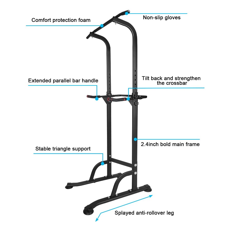 Power Tower Workout Dip Statio - Home Bar Stand reseña y precio