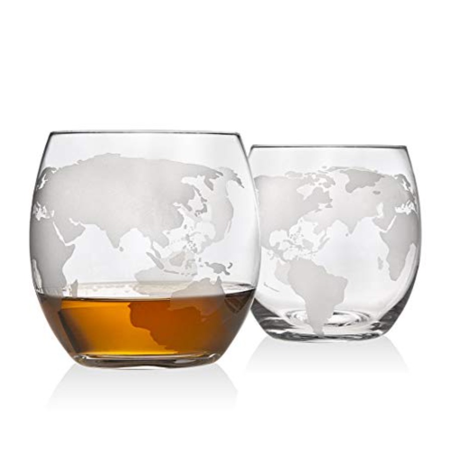 Whiskey Decanter Globe Set wit - Decanter Globe Set reseña y precio