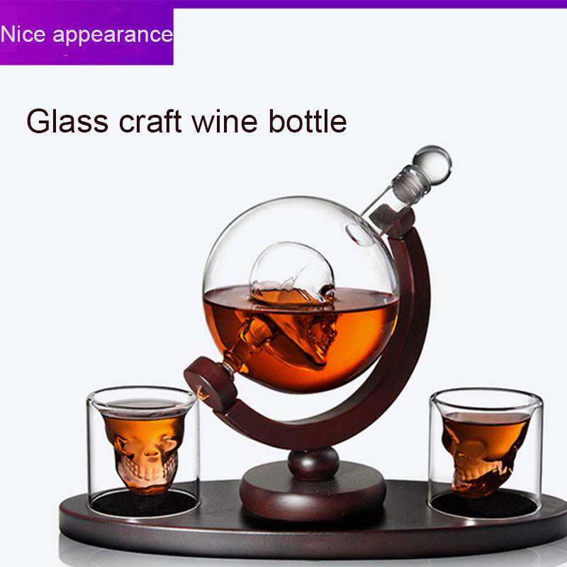 Skull Globe Whiskey Decanter S - Decanter Globe Set reseña y precio