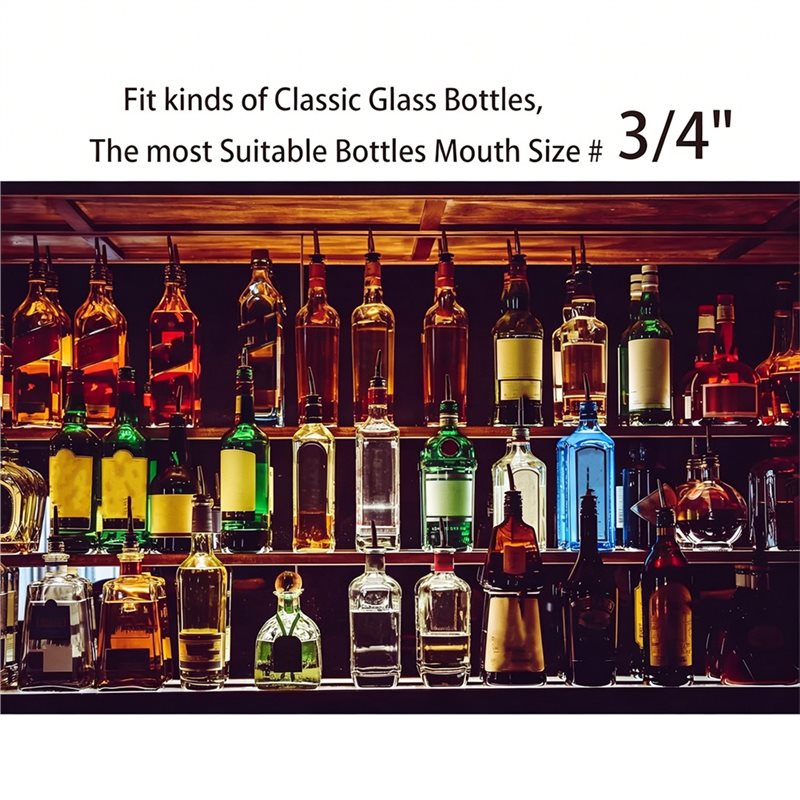 75STO-24 Pack Stainless Steel  - Speed Pourer Cap reseña y precio