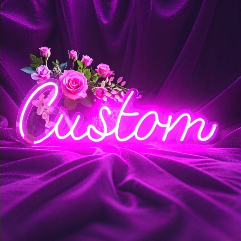 Custom Name Neon Sign - USB Di - Home Bar Signs reseña y precio