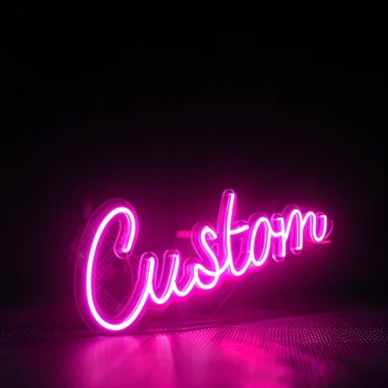 Custom Name Neon Sign - USB Di - Home Bar Signs reseña y precio
