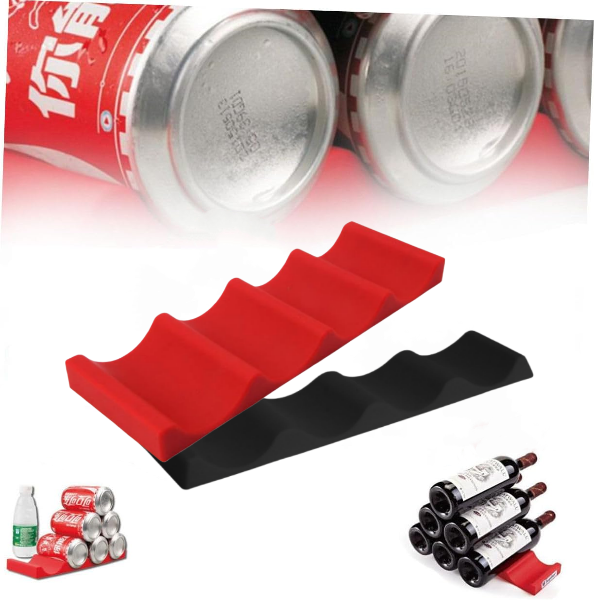 Bottle Stacker Rack Silicone F - Home Bar Stand reseña y precio