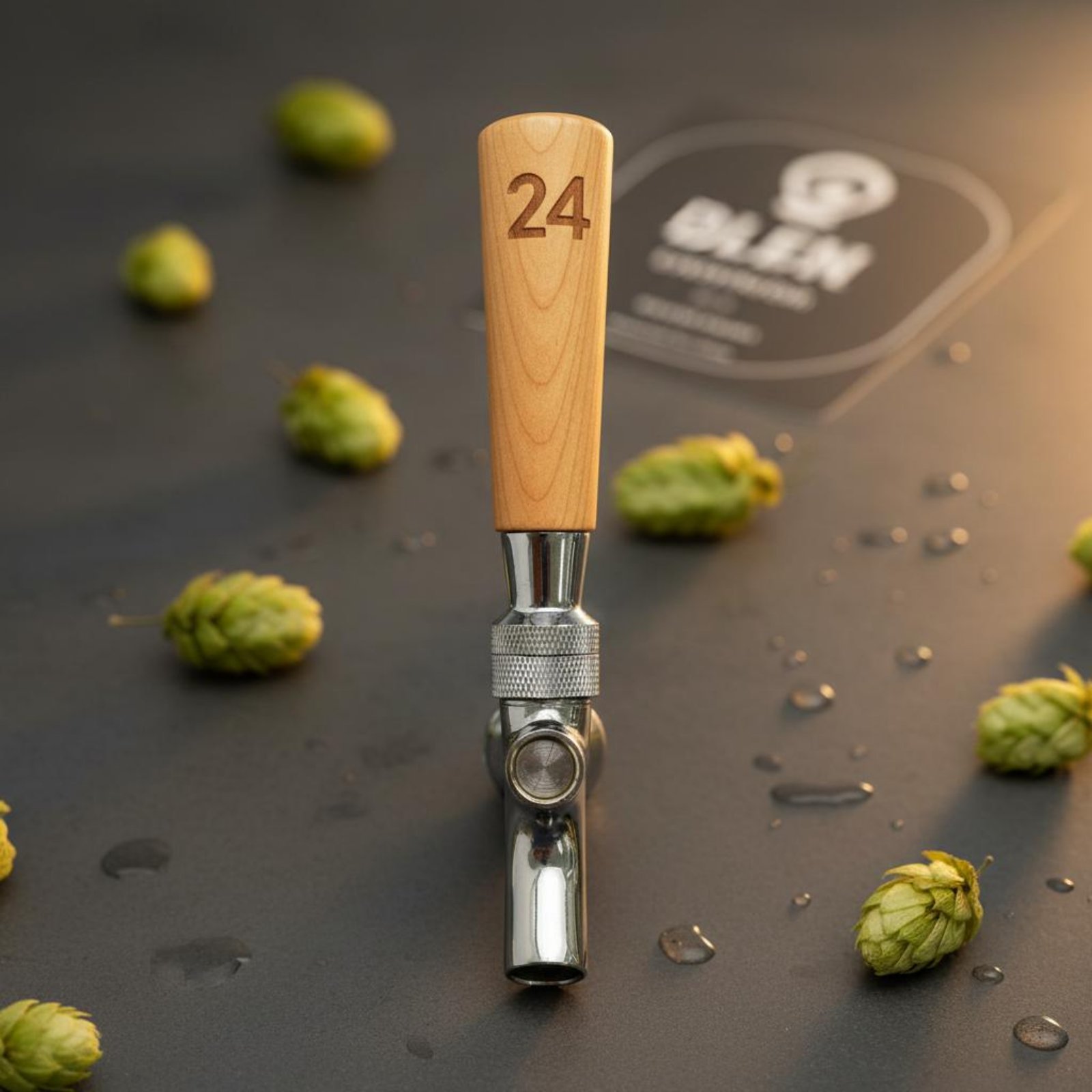 Short Wooden Beer Handle Solid - Home Bar Accessories reseña y precio