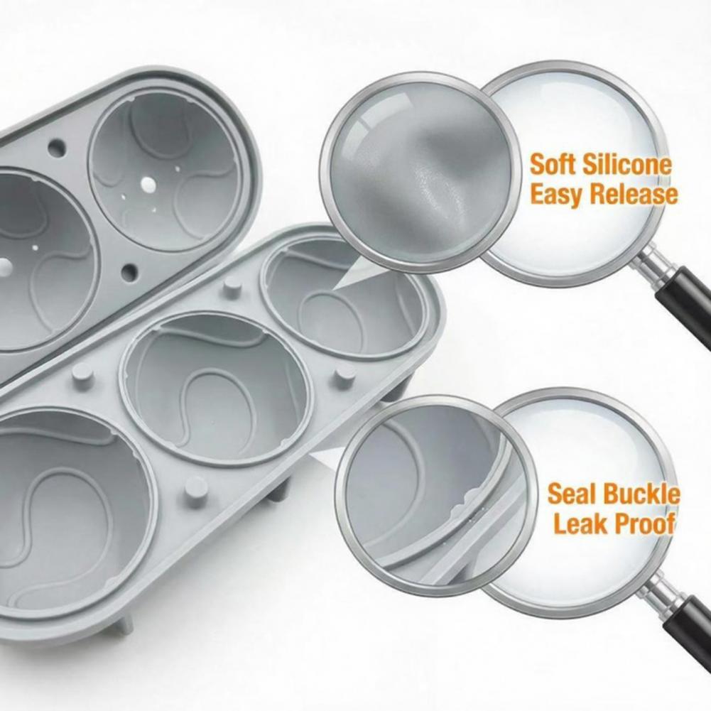 Silicone Ice Cube Tray Slow Me - Ice Mold Sphere reseña y precio