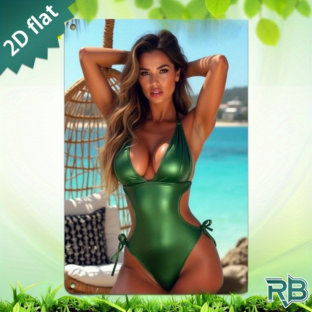 Vintage Green Swimsuit Beach G - Home Bar Accessories reseña y precio
