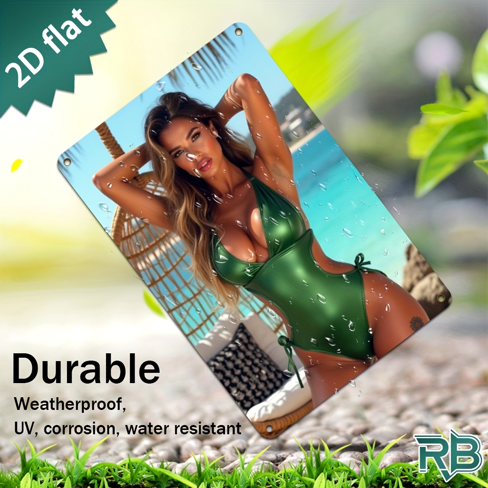 Vintage Green Swimsuit Beach G - Home Bar Accessories reseña y precio