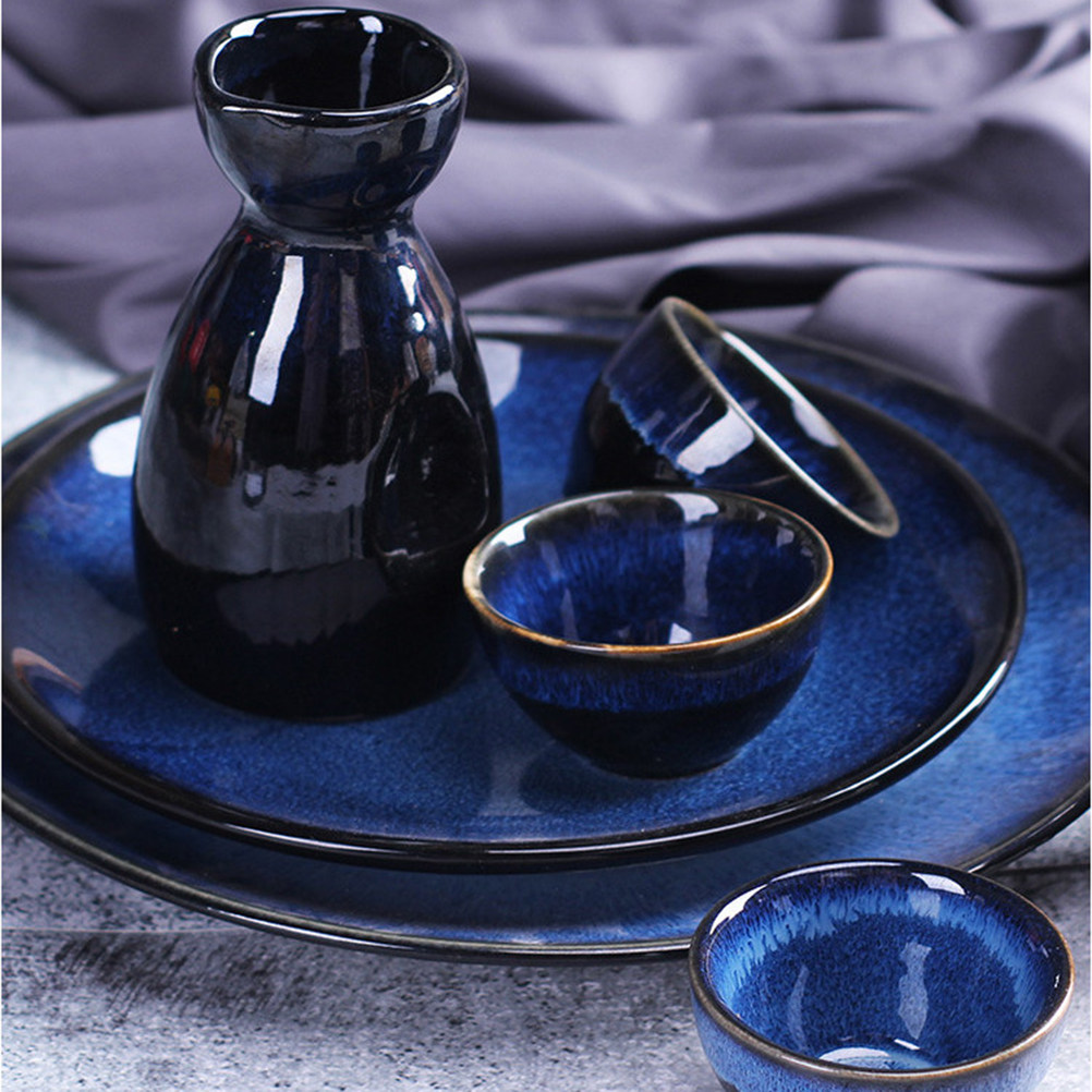 3Pcs Sake Cups Set Ceramic Jap - Home Bar Set reseña y precio
