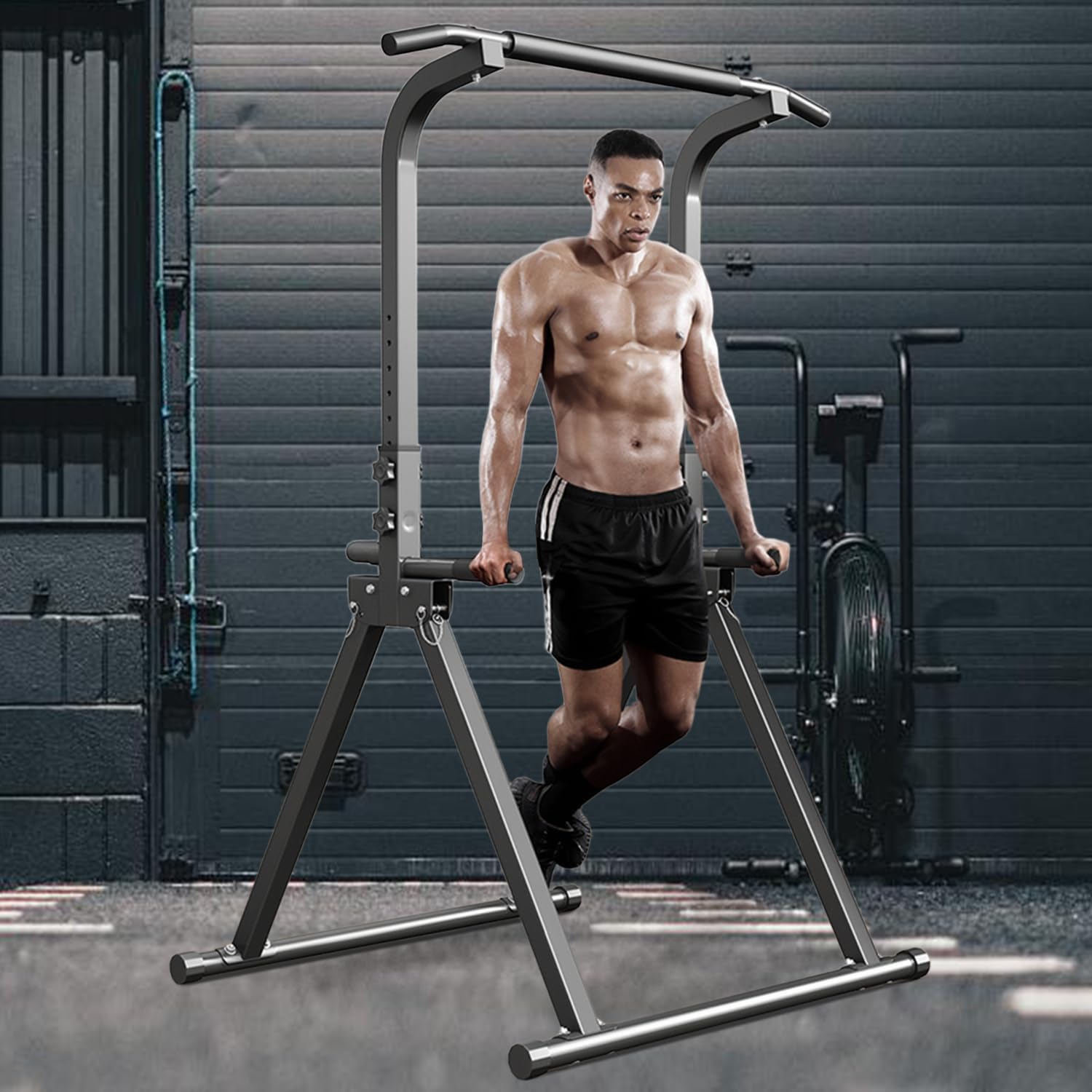 Foldable Pull Up Bar Stand, Mu - Home Bar Stand reseña y precio