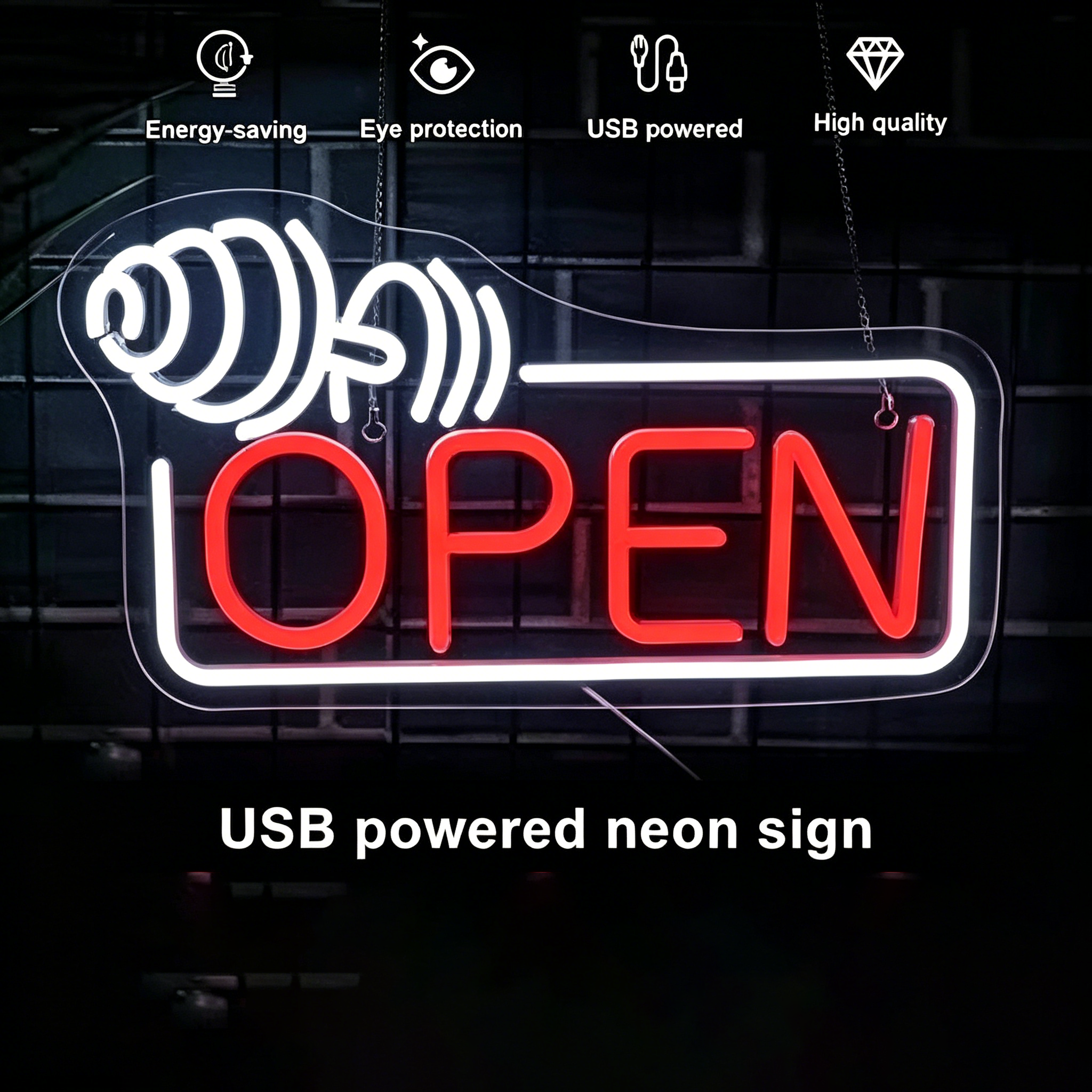 LED Neon Music Word Sign Color - Home Bar Word reseña y precio