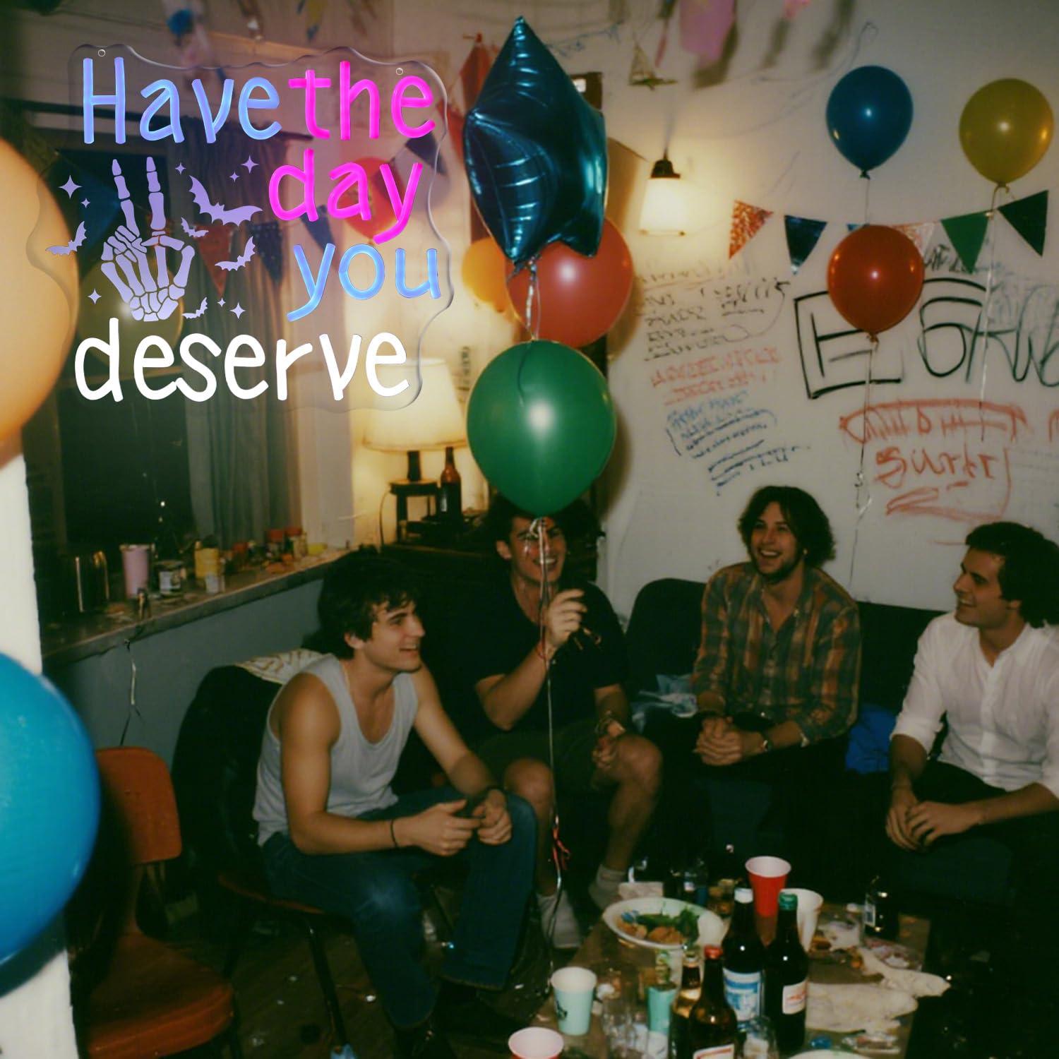 Have The Day You Deserve Neon  - Home Bar Signs reseña y precio