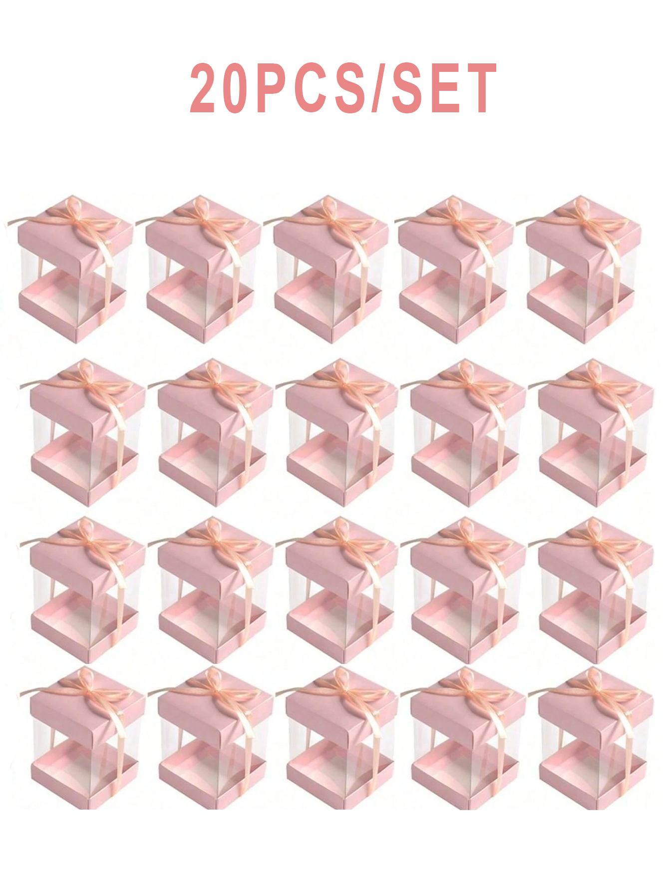 10PCS Clear PET Gift Boxes wit - Bar Cart Gold reseña y precio