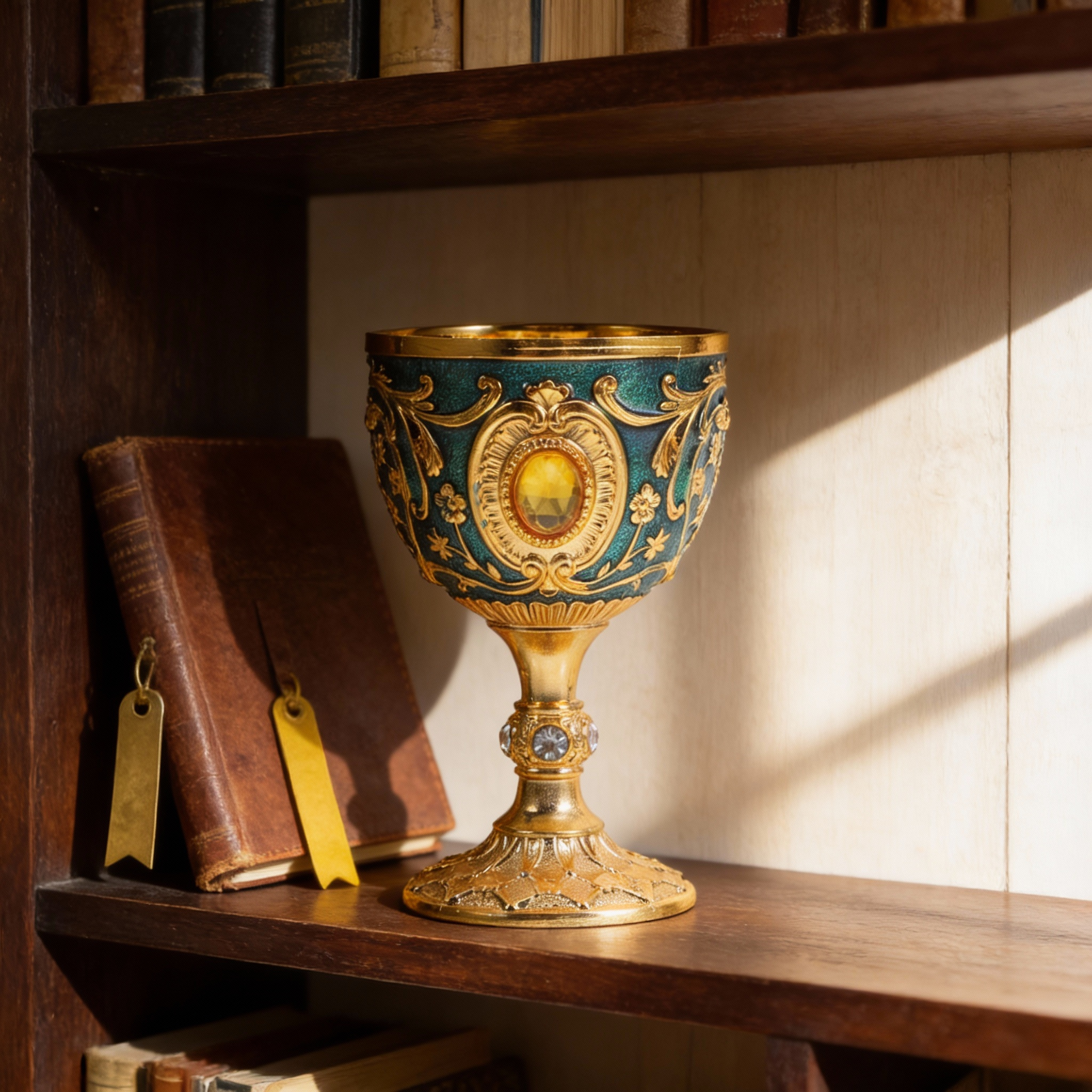 Gold Chalice Cup Retro Vintage - Old Fashioned Glass reseña y precio