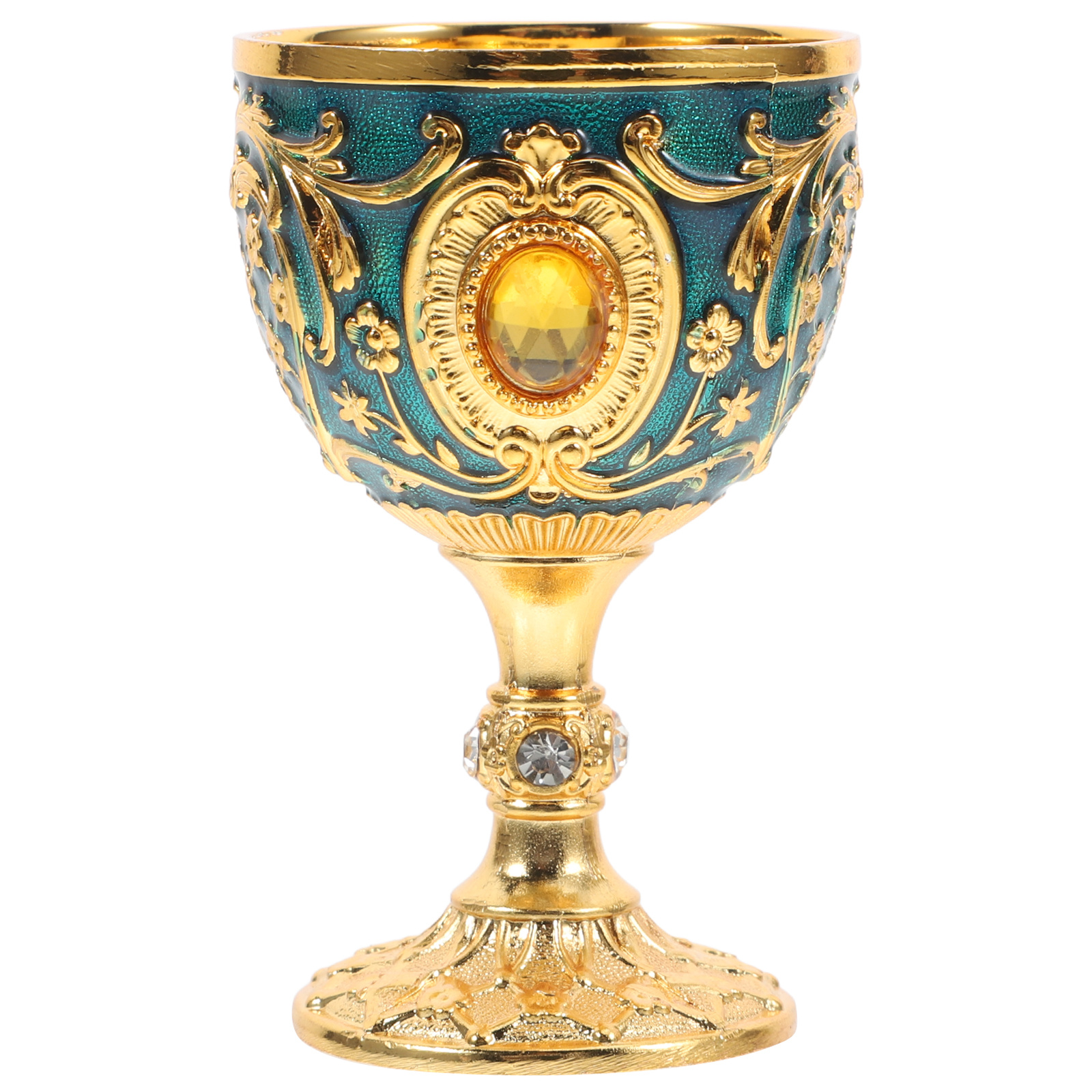 Gold Chalice Cup Retro Vintage - Old Fashioned Glass reseña y precio