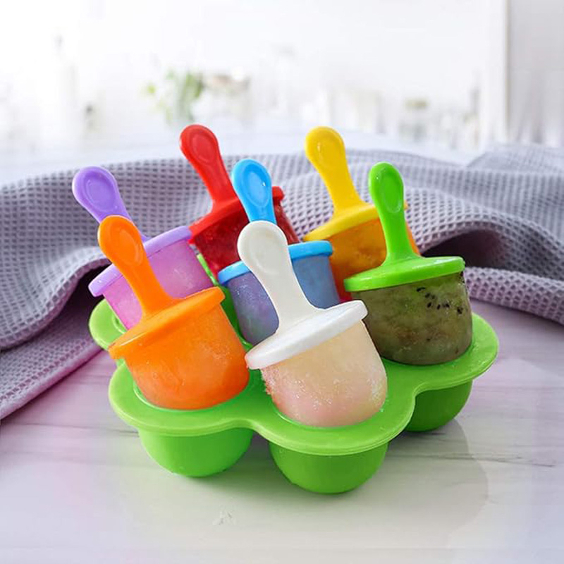 1pc 7 Holes DIY Ice Cream Pops - Ice Mold Sphere reseña y precio