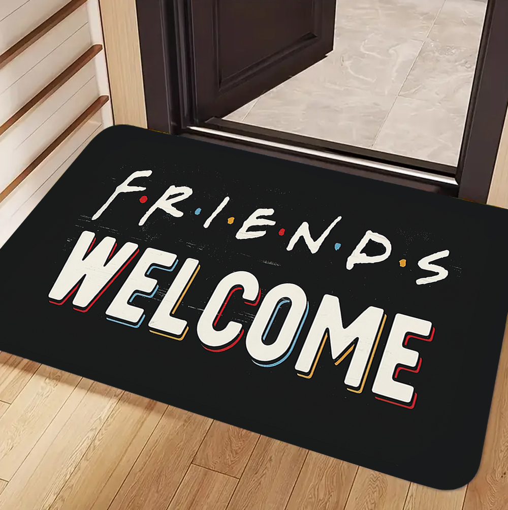 Welcome & Friends Theme Carpet - Home Bar Word reseña y precio
